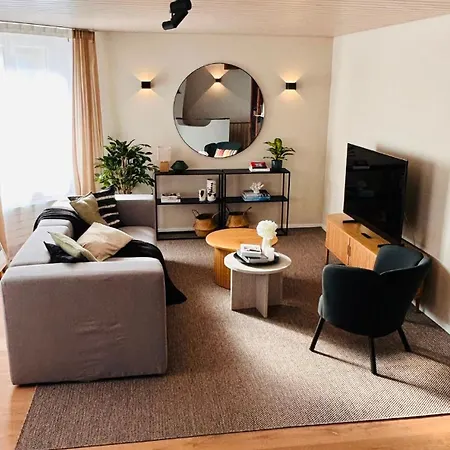 Apartment 120sqm Duplex With Ac Free Parking Family & Business Biel
